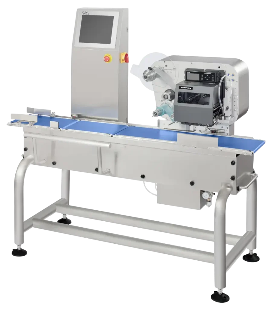 Check Weigher Weighing and Labeling Machine AC-7E