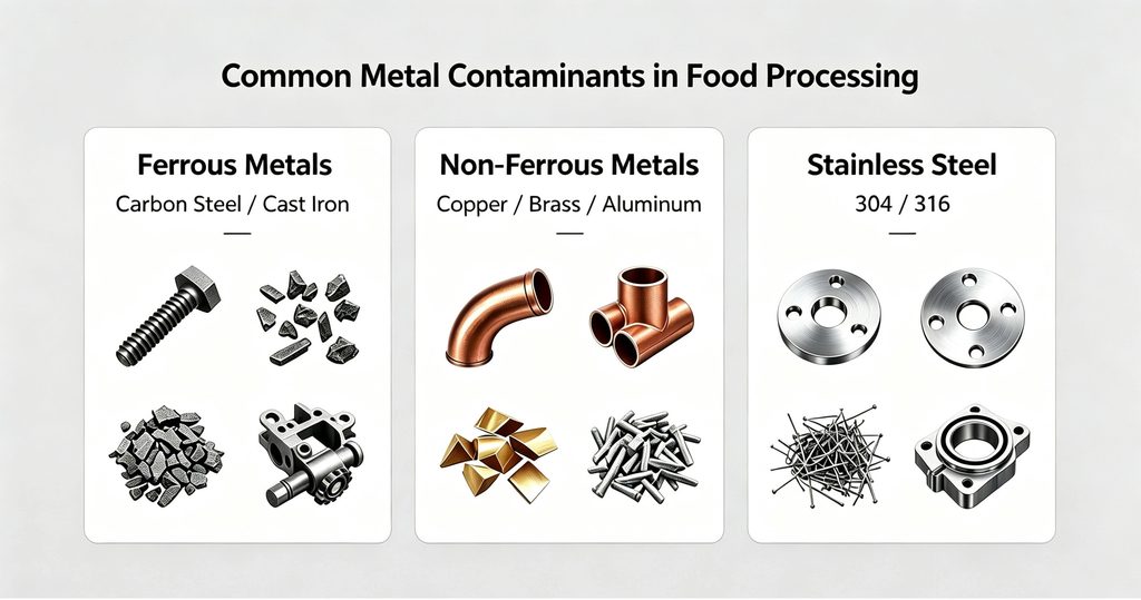 Types of Metals Can Be Detected
